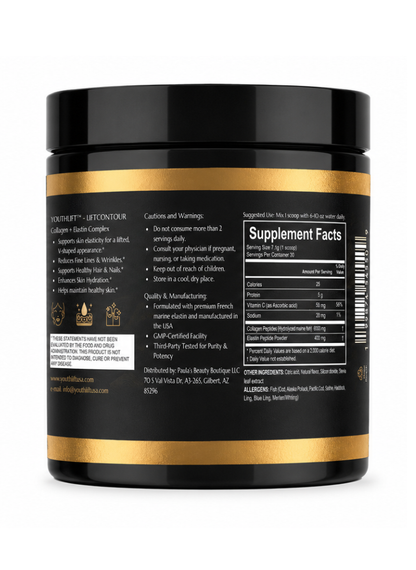 YouthLift™ LiftContour — Collagen + Elastin Beauty Powder