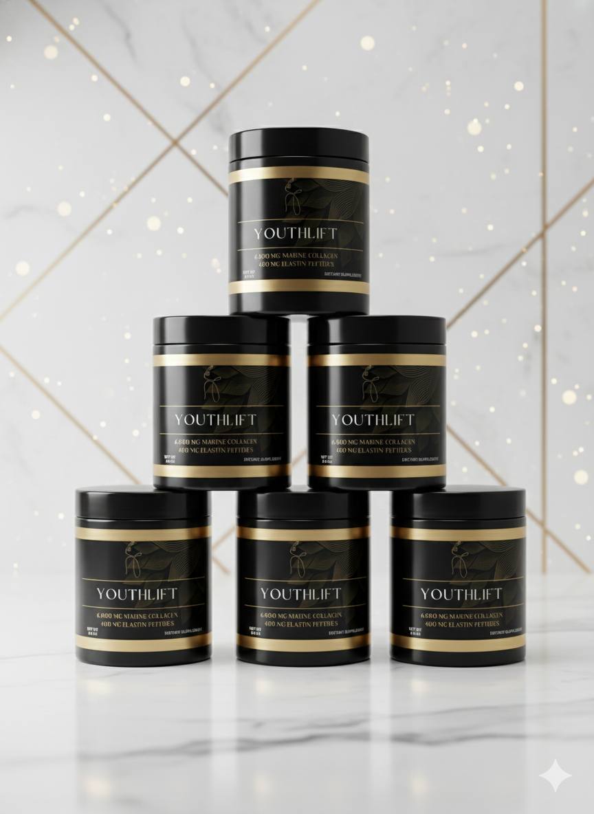 6 x YouthLift™ LiftContour — Collagen + Elastin Beauty Powder